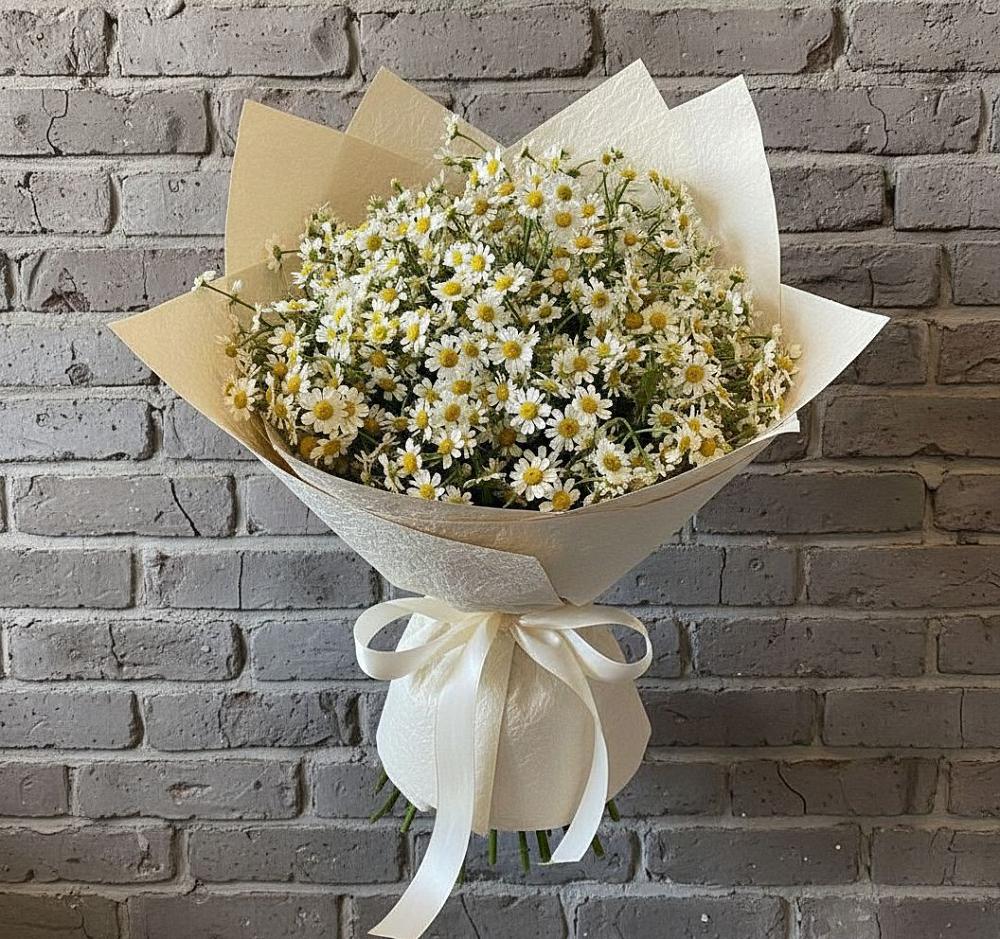 Букет цветов из: Ромашки в Строителе Белгородской области