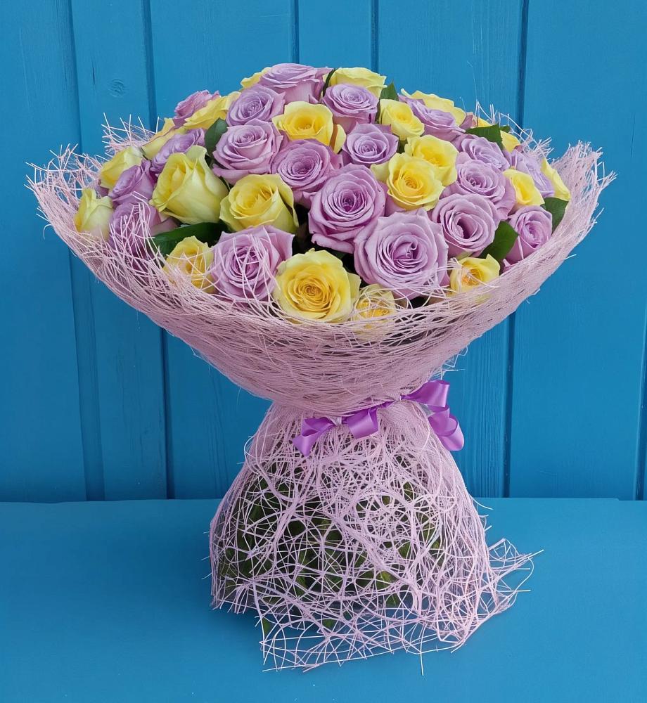 Букет 101 Волшебный Миг в Строителе Белгородской области