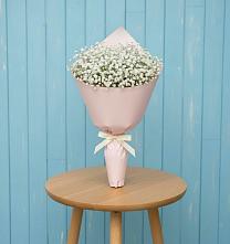 Букет цветов из:  Гипсофила в Строителе Белгородской области