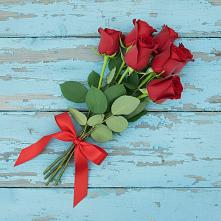 Букет Красные розы в Строителе Белгородской области
