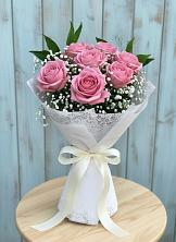 Букет цветов из:  Розы в Строителе Белгородской области