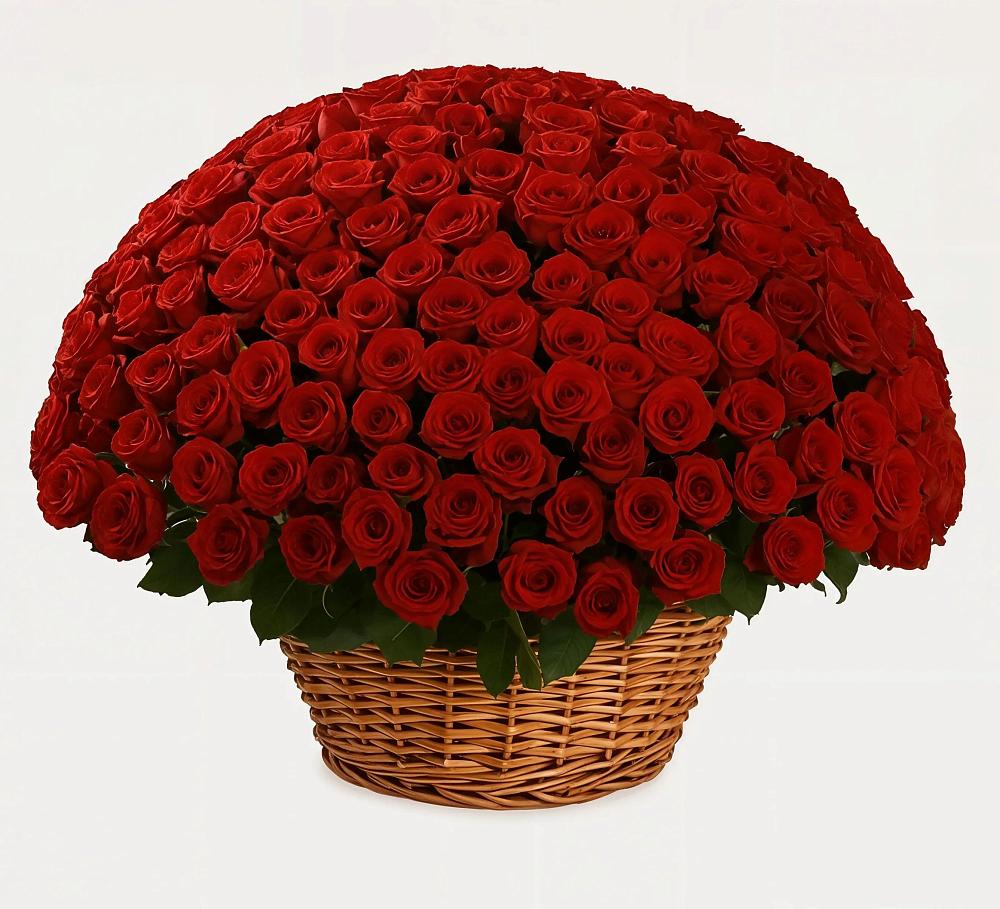 Премиум букет из: Розы в Строителе Белгородской области