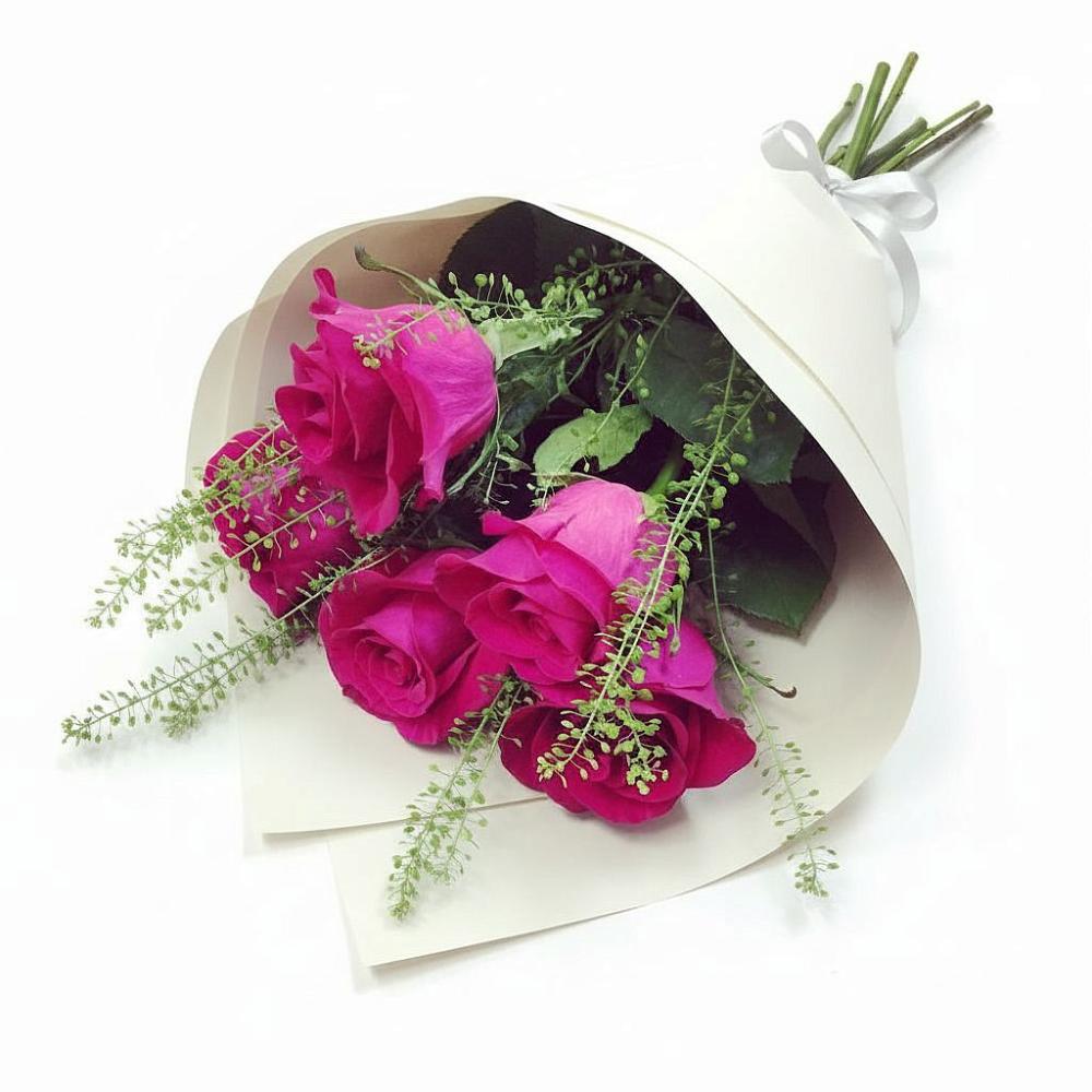 Букет цветов из: Розы в Строителе Белгородской области