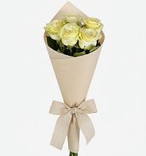 Букет цветов из:  Розы в Строителе Белгородской области