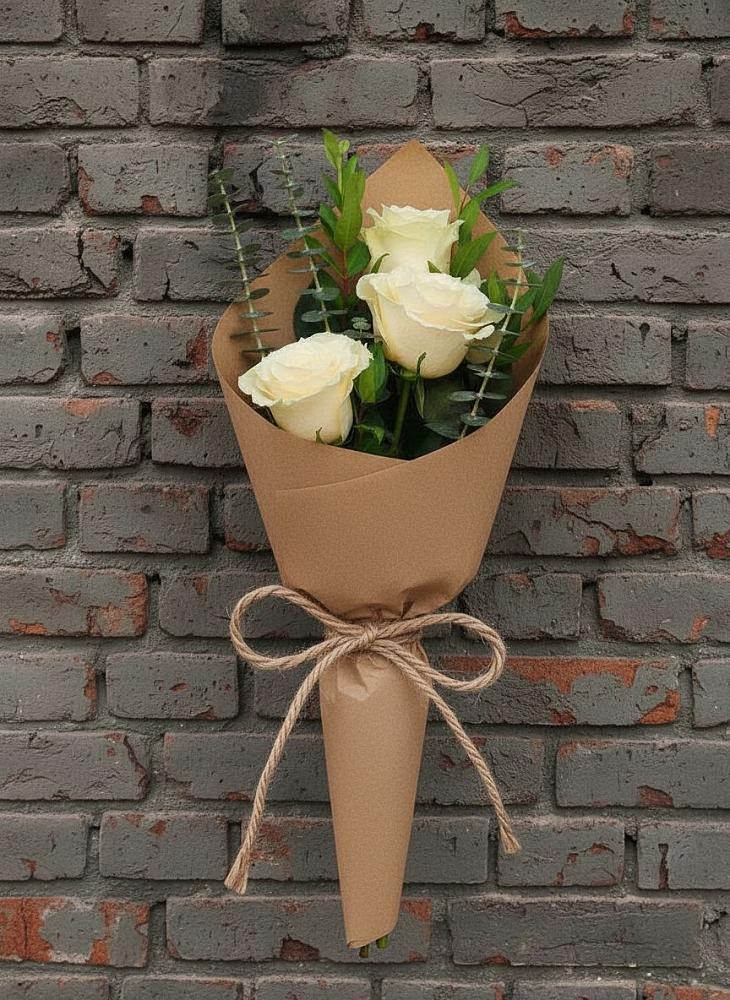 Букет цветов из: Розы в Строителе Белгородской области