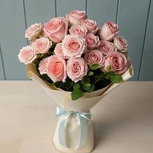 Букет Розовый шарм в Строителе Белгородской области