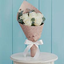 Букет цветов из:  Розы #REPLACE_PRED# Строителе Белгородской области