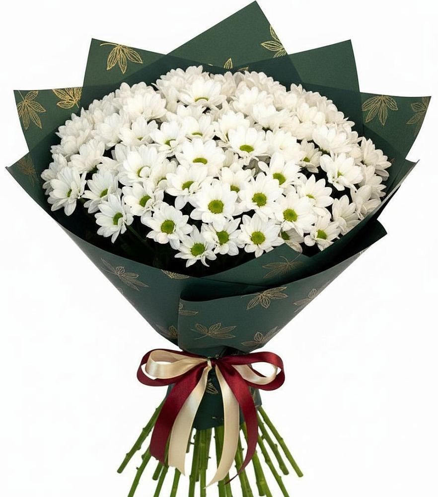 Букет цветов из: Хризантемы в Строителе Белгородской области