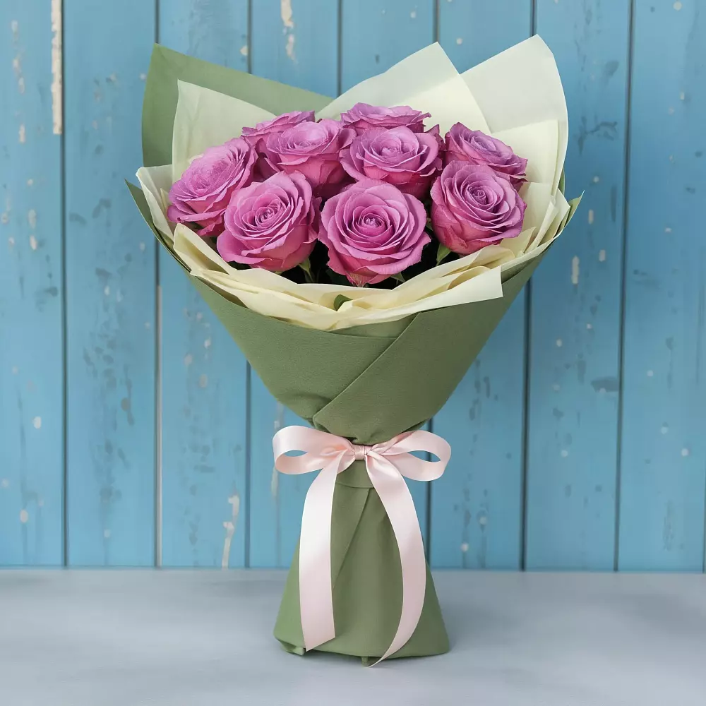 Букет Розы Фёрст Леди в Строителе Белгородской области