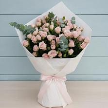 Букет цветов из:  Розы в Строителе Белгородской области