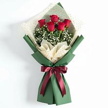 Букет цветов из:  Розы в Строителе Белгородской области