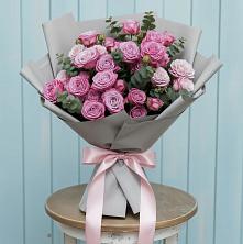 Букет цветов из:  Розы в Строителе Белгородской области